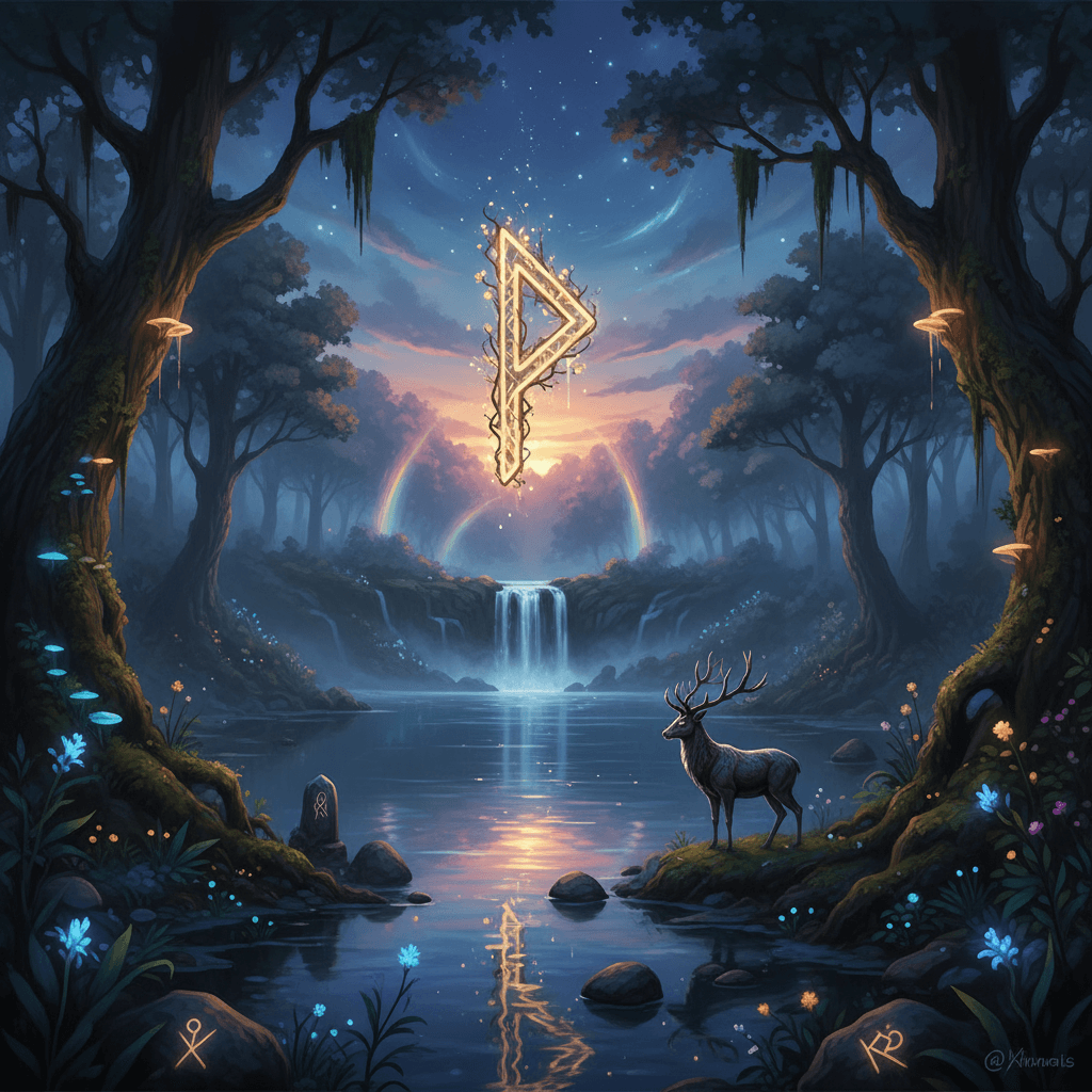 Wungo Rune Die Wunjo Rune -