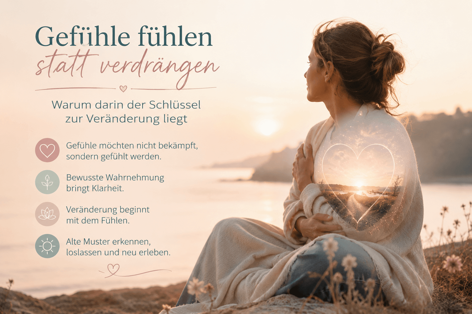 Gefühle fühlen statt verdrängen – Warum darin der Schlüssel zur Veränderung liegt