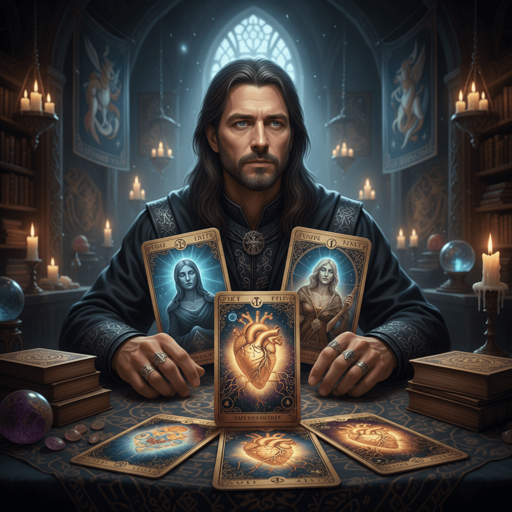 Denkt er an mich? Tarot verrät es sofort