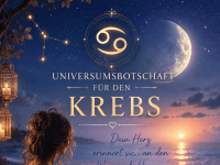 Universumsbotschaft für den Krebs – Dein Herz erinnert sich an den Weg nach Hause