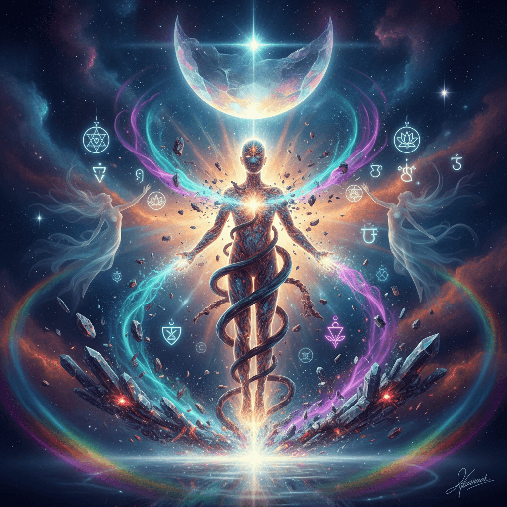 Warum energetische Blockaden oft nicht mental lösbar sind – und wie du sie wirklich löst