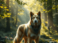 Krafttier für April der Hund