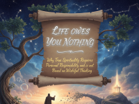 Das Leben schuldet dir nichts: Warum echte Spiritualität Eigenverantwortung braucht und nicht auf Wunschdenken basiert