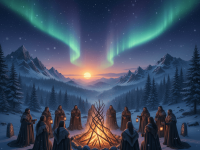 Die Wintersonnenwende-Die längste Nacht, das friedliche Loslassen und der Beginn der Rauhnächte