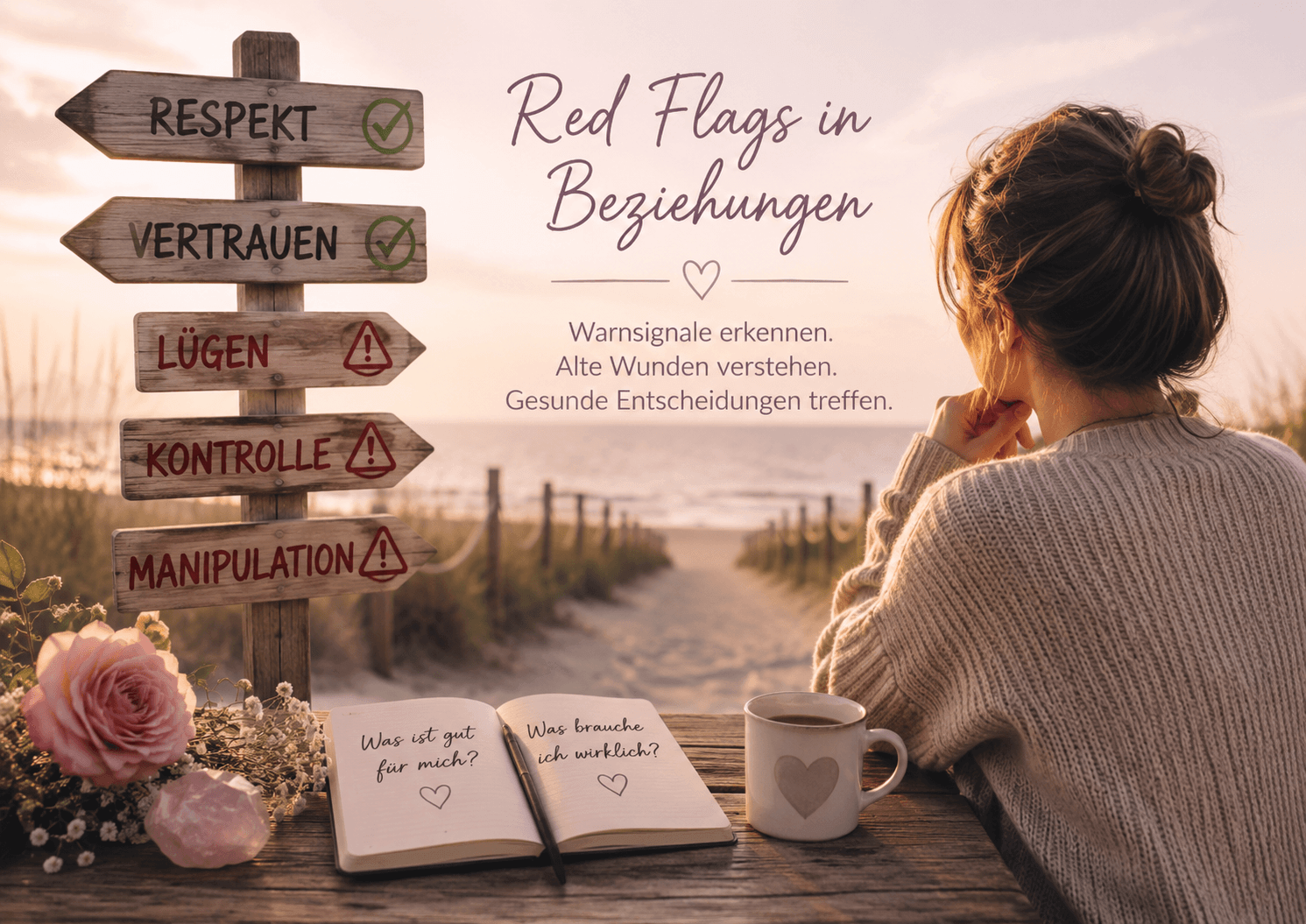 Red Flags in Beziehungen – Warnsignale oder alte Wunden?