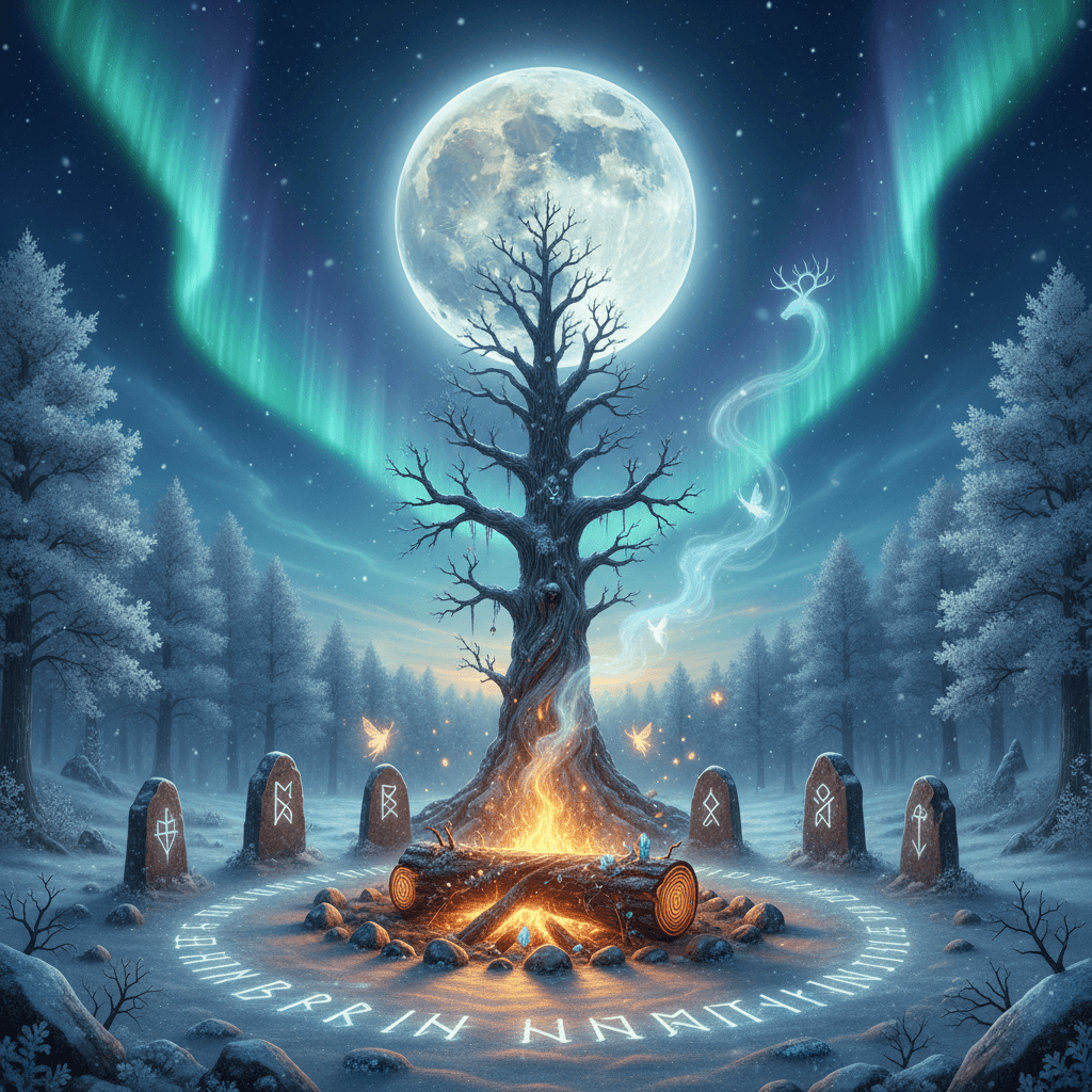 Der Julmond – Wenn Dunkelheit weich wird und das Licht heimkehrt