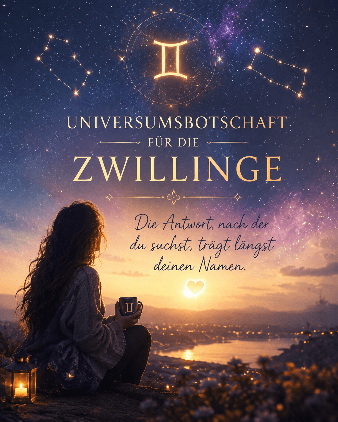 Universumsbotschaft für die Zwillinge – Die Antwort, nach der du suchst, trägt längst deinen Namen