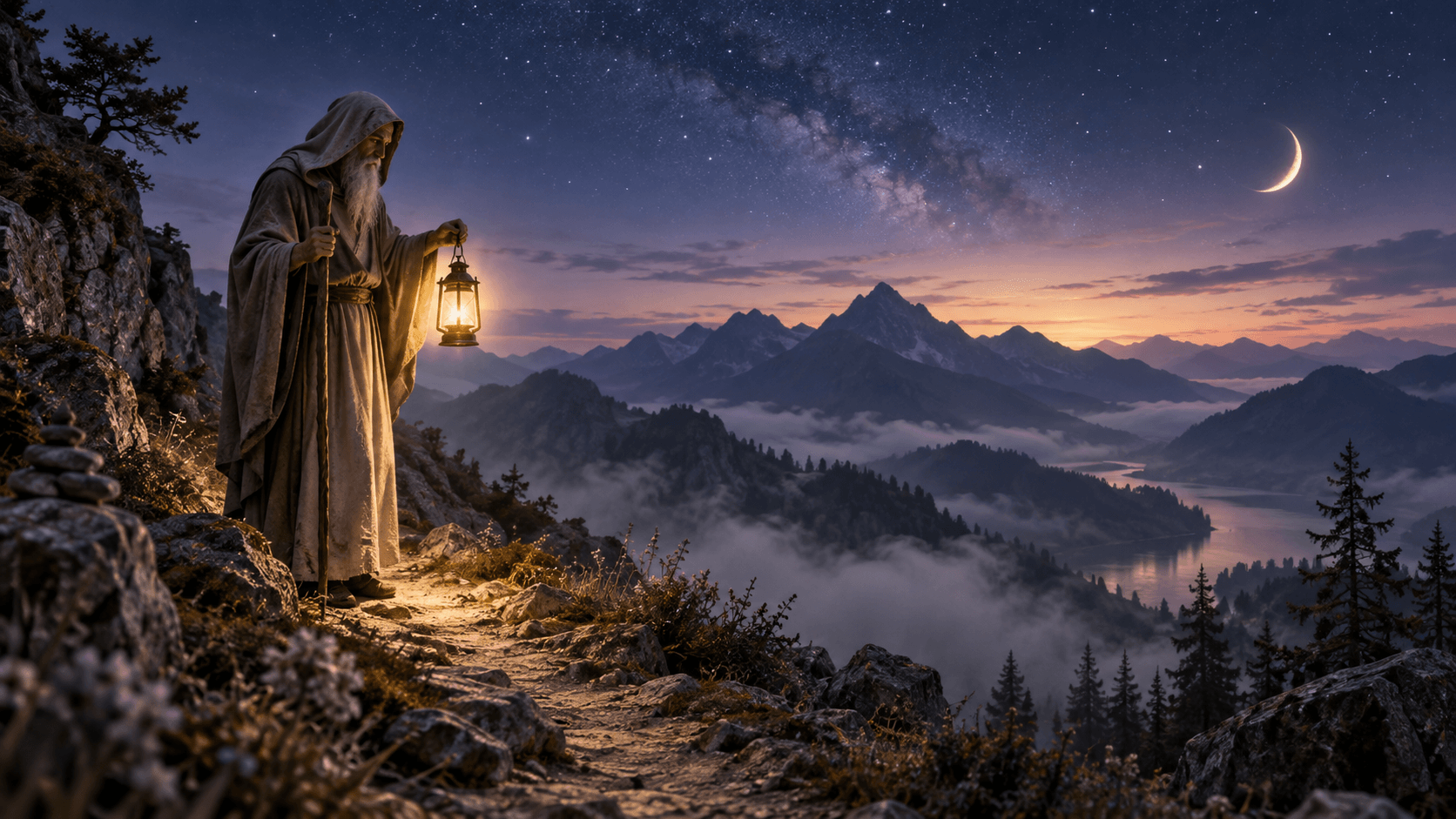 Der Eremit im Tarot – Bedeutung in Liebe, Beruf und Alltag
