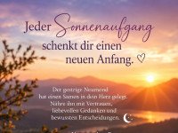 Jeder Tag ist ein kleines Wunder